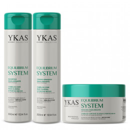 Ykas Equilibrium System Kit Cabelos Oleosos